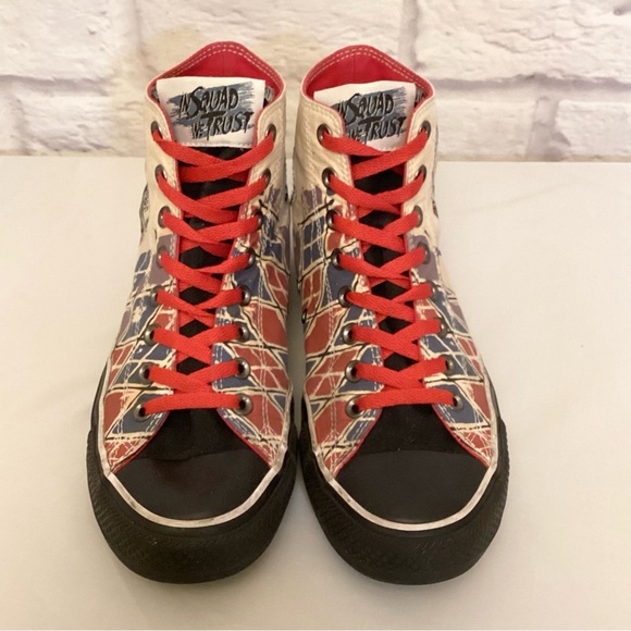 Converse 8.5M / 10.5W Suicide Squad Chuck Taylor All Star Harley Quinn Shoes - Picture 3 of 12